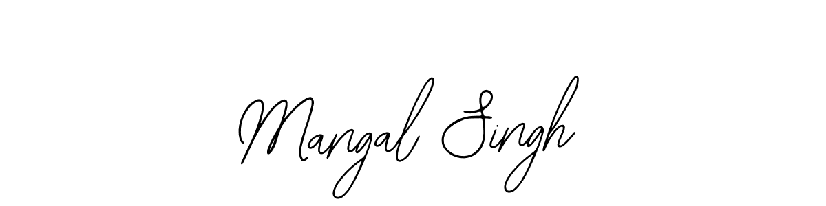 How to make Mangal Singh signature? Bearetta-2O07w is a professional autograph style. Create handwritten signature for Mangal Singh name. Mangal Singh signature style 12 images and pictures png