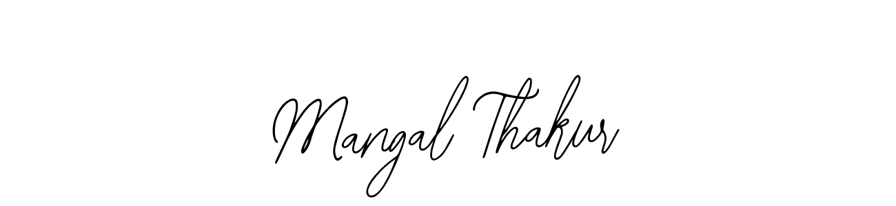 Also You can easily find your signature by using the search form. We will create Mangal Thakur name handwritten signature images for you free of cost using Bearetta-2O07w sign style. Mangal Thakur signature style 12 images and pictures png