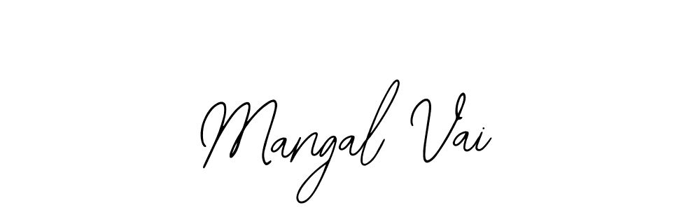 See photos of Mangal Vai official signature by Spectra . Check more albums & portfolios. Read reviews & check more about Bearetta-2O07w font. Mangal Vai signature style 12 images and pictures png