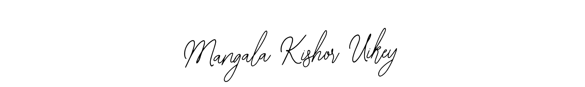 See photos of Mangala Kishor Uikey official signature by Spectra . Check more albums & portfolios. Read reviews & check more about Bearetta-2O07w font. Mangala Kishor Uikey signature style 12 images and pictures png