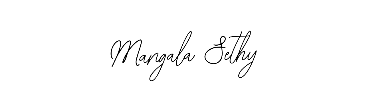Bearetta-2O07w is a professional signature style that is perfect for those who want to add a touch of class to their signature. It is also a great choice for those who want to make their signature more unique. Get Mangala Sethy name to fancy signature for free. Mangala Sethy signature style 12 images and pictures png