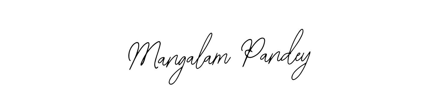 Create a beautiful signature design for name Mangalam Pandey. With this signature (Bearetta-2O07w) fonts, you can make a handwritten signature for free. Mangalam Pandey signature style 12 images and pictures png