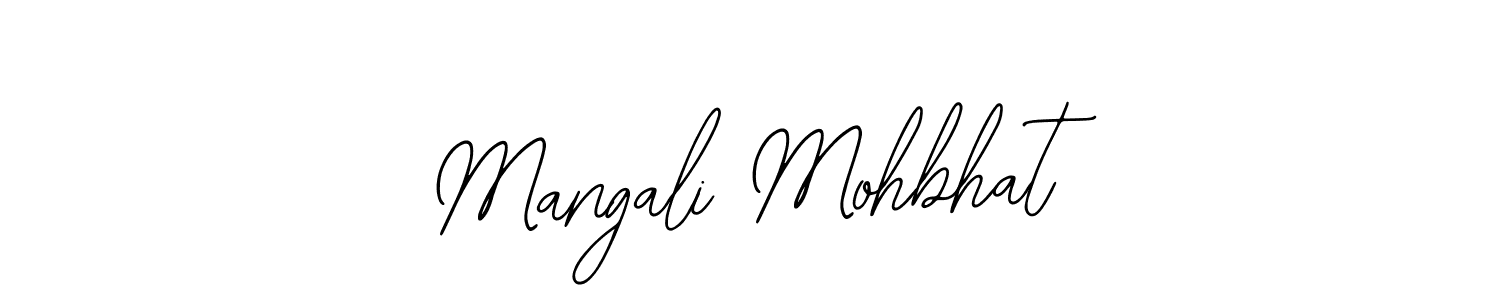 It looks lik you need a new signature style for name Mangali Mohbhat. Design unique handwritten (Bearetta-2O07w) signature with our free signature maker in just a few clicks. Mangali Mohbhat signature style 12 images and pictures png