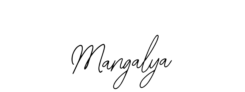 Similarly Bearetta-2O07w is the best handwritten signature design. Signature creator online .You can use it as an online autograph creator for name Mangalya. Mangalya signature style 12 images and pictures png