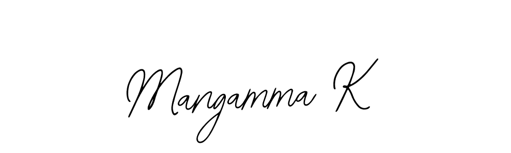 Here are the top 10 professional signature styles for the name Mangamma K. These are the best autograph styles you can use for your name. Mangamma K signature style 12 images and pictures png
