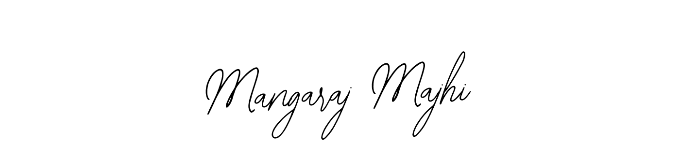 You should practise on your own different ways (Bearetta-2O07w) to write your name (Mangaraj Majhi) in signature. don't let someone else do it for you. Mangaraj Majhi signature style 12 images and pictures png