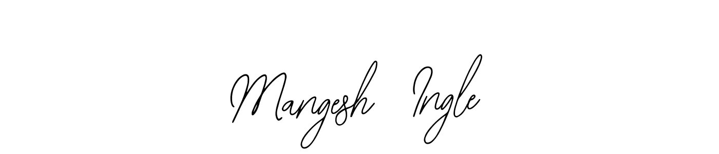 It looks lik you need a new signature style for name Mangesh  Ingle. Design unique handwritten (Bearetta-2O07w) signature with our free signature maker in just a few clicks. Mangesh  Ingle signature style 12 images and pictures png