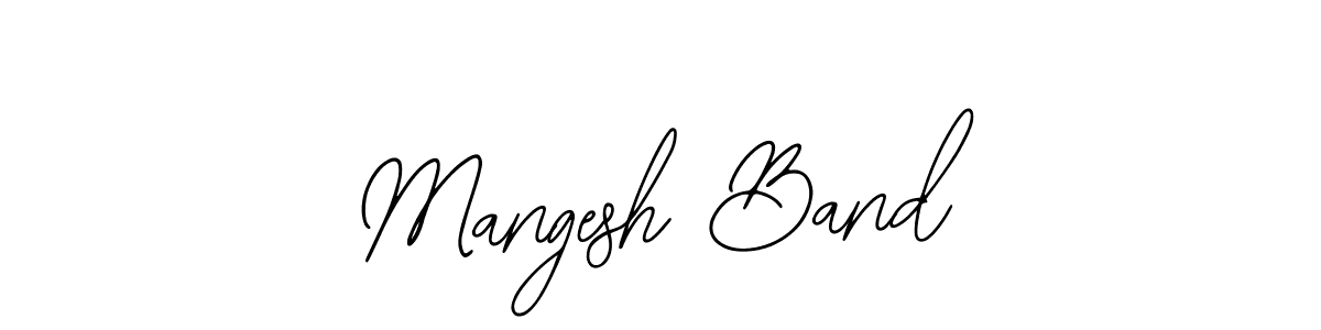 It looks lik you need a new signature style for name Mangesh Band. Design unique handwritten (Bearetta-2O07w) signature with our free signature maker in just a few clicks. Mangesh Band signature style 12 images and pictures png