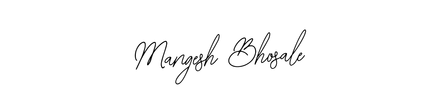 Best and Professional Signature Style for Mangesh Bhosale. Bearetta-2O07w Best Signature Style Collection. Mangesh Bhosale signature style 12 images and pictures png