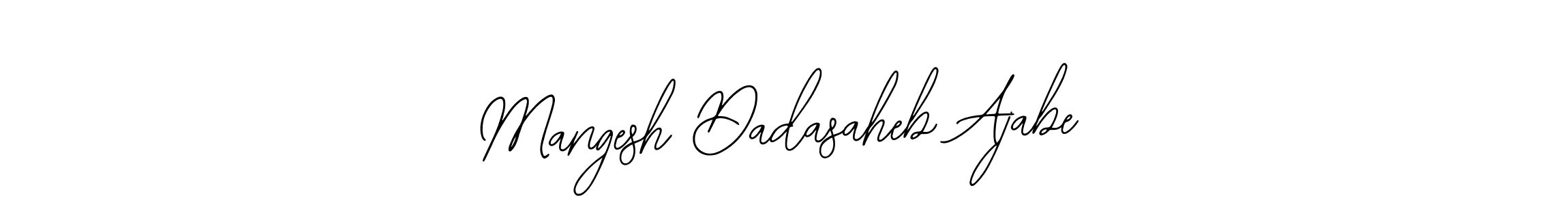 Use a signature maker to create a handwritten signature online. With this signature software, you can design (Bearetta-2O07w) your own signature for name Mangesh Dadasaheb Ajabe. Mangesh Dadasaheb Ajabe signature style 12 images and pictures png