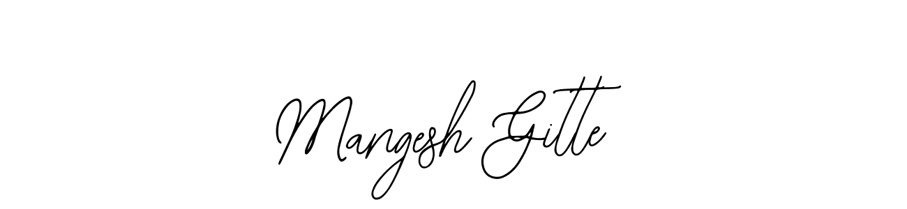 Best and Professional Signature Style for Mangesh Gitte. Bearetta-2O07w Best Signature Style Collection. Mangesh Gitte signature style 12 images and pictures png