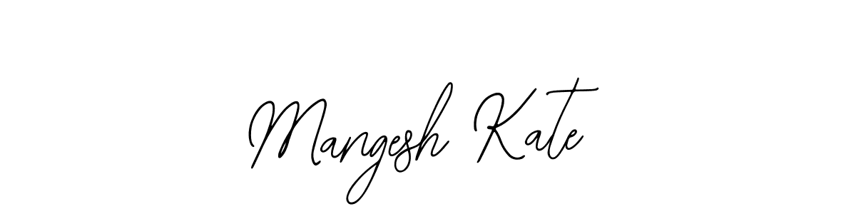 if you are searching for the best signature style for your name Mangesh Kate. so please give up your signature search. here we have designed multiple signature styles  using Bearetta-2O07w. Mangesh Kate signature style 12 images and pictures png