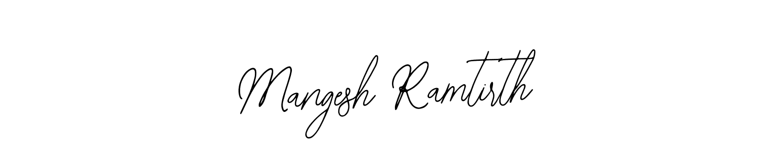 How to Draw Mangesh Ramtirth signature style? Bearetta-2O07w is a latest design signature styles for name Mangesh Ramtirth. Mangesh Ramtirth signature style 12 images and pictures png
