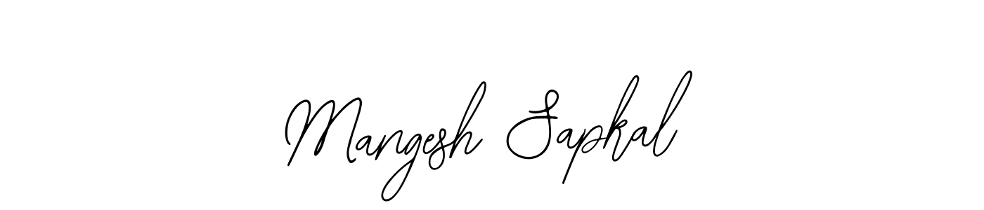 Make a beautiful signature design for name Mangesh Sapkal. With this signature (Bearetta-2O07w) style, you can create a handwritten signature for free. Mangesh Sapkal signature style 12 images and pictures png