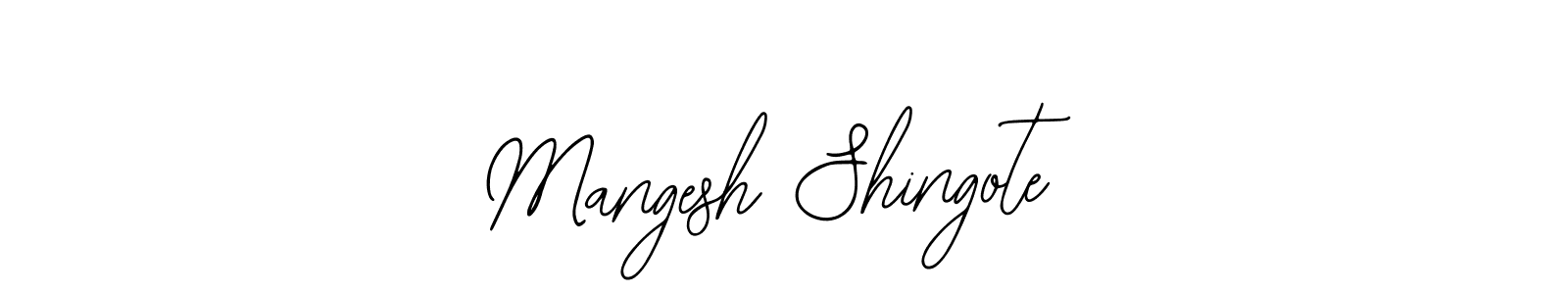 See photos of Mangesh Shingote official signature by Spectra . Check more albums & portfolios. Read reviews & check more about Bearetta-2O07w font. Mangesh Shingote signature style 12 images and pictures png