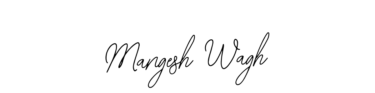 Also You can easily find your signature by using the search form. We will create Mangesh Wagh name handwritten signature images for you free of cost using Bearetta-2O07w sign style. Mangesh Wagh signature style 12 images and pictures png