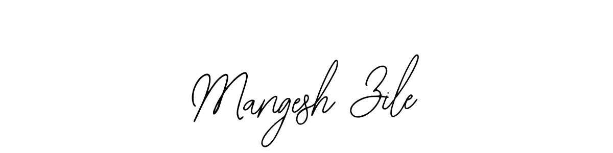 Design your own signature with our free online signature maker. With this signature software, you can create a handwritten (Bearetta-2O07w) signature for name Mangesh Zile. Mangesh Zile signature style 12 images and pictures png