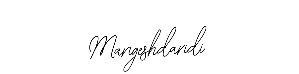 The best way (Bearetta-2O07w) to make a short signature is to pick only two or three words in your name. The name Mangeshdandi include a total of six letters. For converting this name. Mangeshdandi signature style 12 images and pictures png