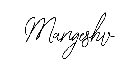 Master the art of signing with Mangeshv written in fluent Bearetta-2O07w script. A great template to practice and refine your handwriting. Mangeshv signature style 12 images and pictures png