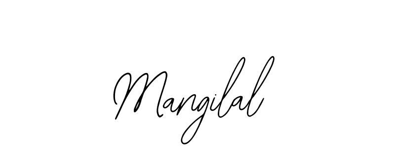 You should practise on your own different ways (Bearetta-2O07w) to write your name (Mangilal) in signature. don't let someone else do it for you. Mangilal signature style 12 images and pictures png