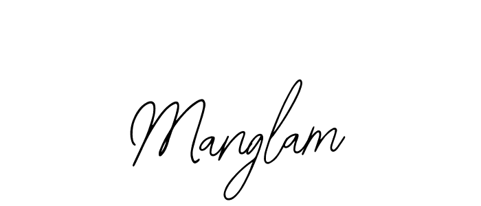 The best way (Bearetta-2O07w) to make a short signature is to pick only two or three words in your name. The name Manglam include a total of six letters. For converting this name. Manglam signature style 12 images and pictures png