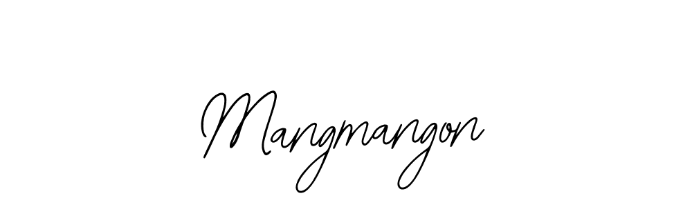 How to Draw Mangmangon signature style? Bearetta-2O07w is a latest design signature styles for name Mangmangon. Mangmangon signature style 12 images and pictures png