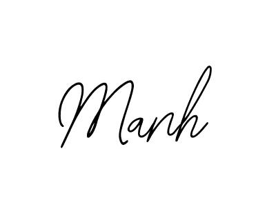 The best way (Bearetta-2O07w) to make a short signature is to pick only two or three words in your name. The name Manh include a total of six letters. For converting this name. Manh signature style 12 images and pictures png