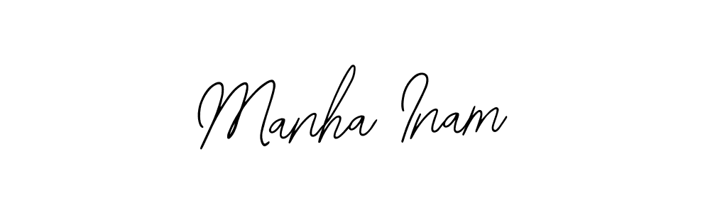 See photos of Manha Inam official signature by Spectra . Check more albums & portfolios. Read reviews & check more about Bearetta-2O07w font. Manha Inam signature style 12 images and pictures png