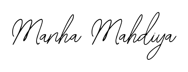 Achieve flawless digital penmanship with Manha Mahdiya name in Bearetta-2O07w font. The perfect tool for creating online signatures. Manha Mahdiya signature style 12 images and pictures png