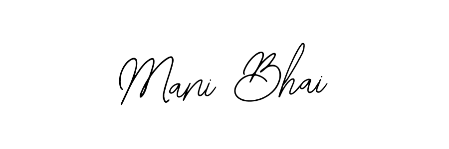 if you are searching for the best signature style for your name Mani Bhai. so please give up your signature search. here we have designed multiple signature styles  using Bearetta-2O07w. Mani Bhai signature style 12 images and pictures png