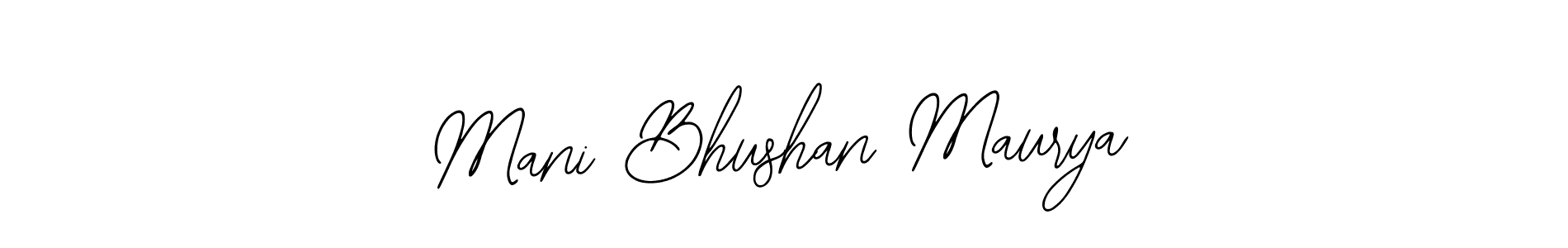 See photos of Mani Bhushan Maurya official signature by Spectra . Check more albums & portfolios. Read reviews & check more about Bearetta-2O07w font. Mani Bhushan Maurya signature style 12 images and pictures png