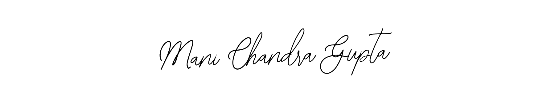 Also You can easily find your signature by using the search form. We will create Mani Chandra Gupta name handwritten signature images for you free of cost using Bearetta-2O07w sign style. Mani Chandra Gupta signature style 12 images and pictures png