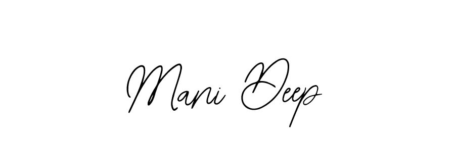 Similarly Bearetta-2O07w is the best handwritten signature design. Signature creator online .You can use it as an online autograph creator for name Mani Deep. Mani Deep signature style 12 images and pictures png