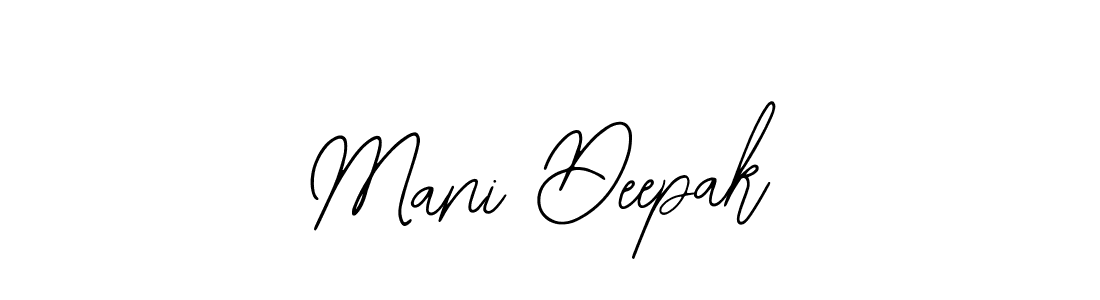 How to Draw Mani Deepak signature style? Bearetta-2O07w is a latest design signature styles for name Mani Deepak. Mani Deepak signature style 12 images and pictures png