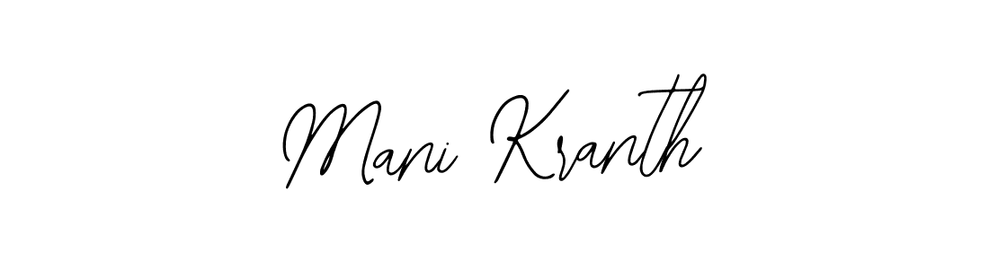 Create a beautiful signature design for name Mani Kranth. With this signature (Bearetta-2O07w) fonts, you can make a handwritten signature for free. Mani Kranth signature style 12 images and pictures png