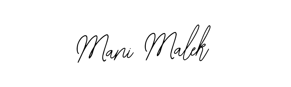 Mani Malek stylish signature style. Best Handwritten Sign (Bearetta-2O07w) for my name. Handwritten Signature Collection Ideas for my name Mani Malek. Mani Malek signature style 12 images and pictures png