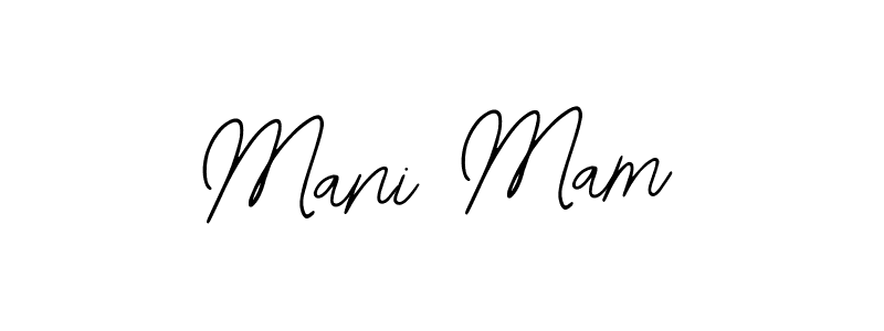 Similarly Bearetta-2O07w is the best handwritten signature design. Signature creator online .You can use it as an online autograph creator for name Mani Mam. Mani Mam signature style 12 images and pictures png