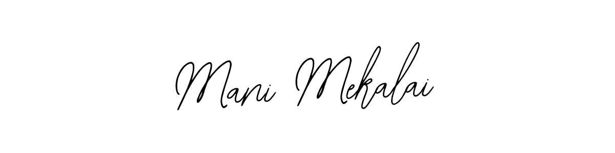 How to make Mani Mekalai signature? Bearetta-2O07w is a professional autograph style. Create handwritten signature for Mani Mekalai name. Mani Mekalai signature style 12 images and pictures png