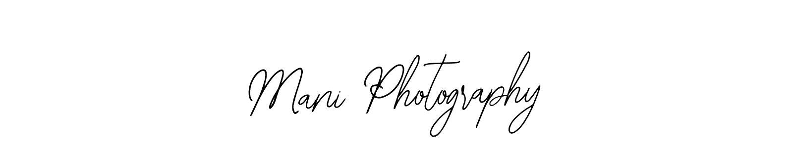 Mani Photography stylish signature style. Best Handwritten Sign (Bearetta-2O07w) for my name. Handwritten Signature Collection Ideas for my name Mani Photography. Mani Photography signature style 12 images and pictures png