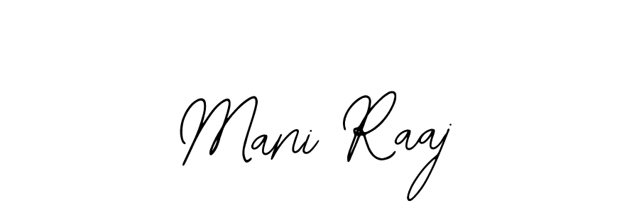 Mani Raaj stylish signature style. Best Handwritten Sign (Bearetta-2O07w) for my name. Handwritten Signature Collection Ideas for my name Mani Raaj. Mani Raaj signature style 12 images and pictures png