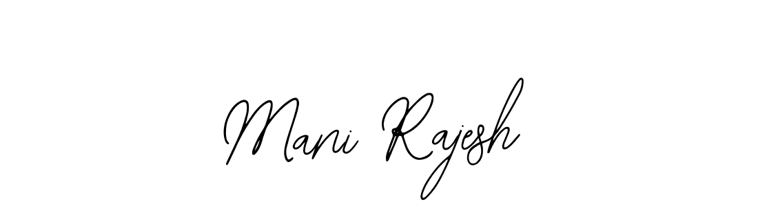 Design your own signature with our free online signature maker. With this signature software, you can create a handwritten (Bearetta-2O07w) signature for name Mani Rajesh. Mani Rajesh signature style 12 images and pictures png