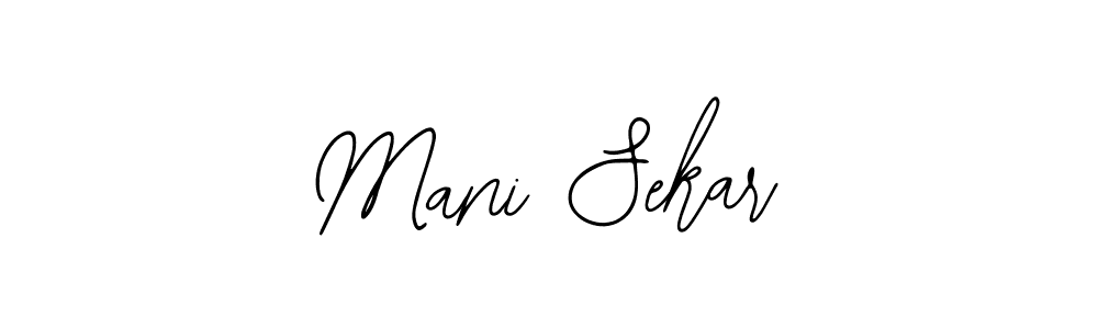 Make a beautiful signature design for name Mani Sekar. With this signature (Bearetta-2O07w) style, you can create a handwritten signature for free. Mani Sekar signature style 12 images and pictures png