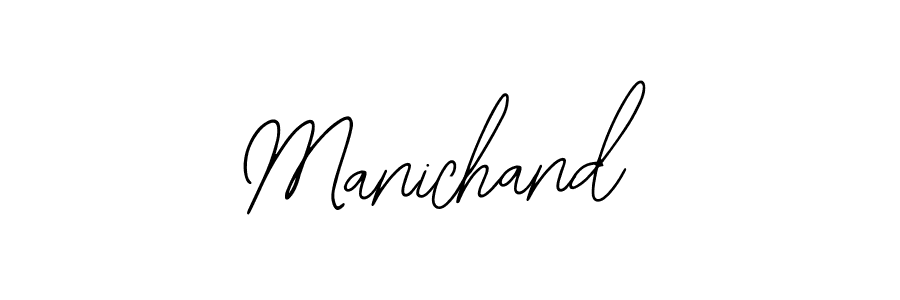 Design your own signature with our free online signature maker. With this signature software, you can create a handwritten (Bearetta-2O07w) signature for name Manichand. Manichand signature style 12 images and pictures png