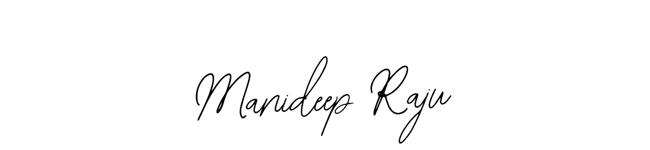 How to make Manideep Raju name signature. Use Bearetta-2O07w style for creating short signs online. This is the latest handwritten sign. Manideep Raju signature style 12 images and pictures png