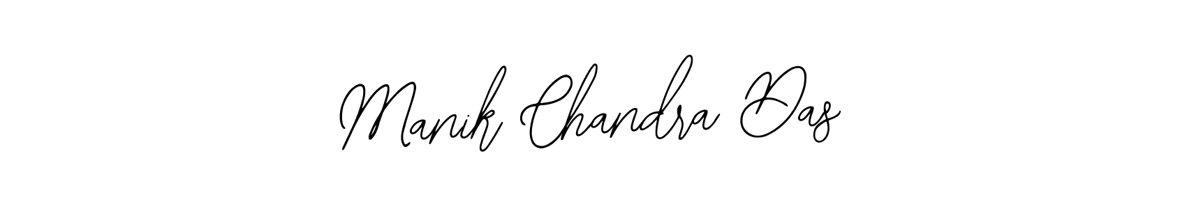 How to make Manik Chandra Das signature? Bearetta-2O07w is a professional autograph style. Create handwritten signature for Manik Chandra Das name. Manik Chandra Das signature style 12 images and pictures png