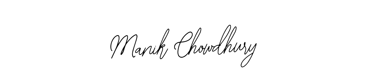 Create a beautiful signature design for name Manik Chowdhury. With this signature (Bearetta-2O07w) fonts, you can make a handwritten signature for free. Manik Chowdhury signature style 12 images and pictures png