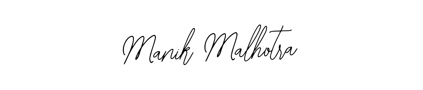 Create a beautiful signature design for name Manik Malhotra. With this signature (Bearetta-2O07w) fonts, you can make a handwritten signature for free. Manik Malhotra signature style 12 images and pictures png