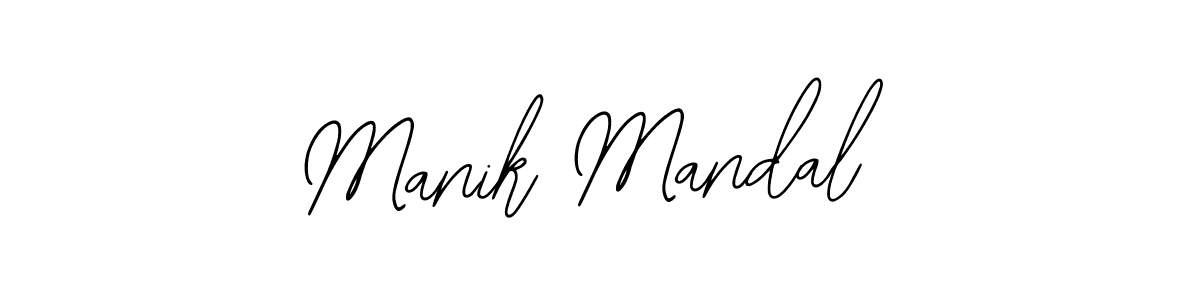 You should practise on your own different ways (Bearetta-2O07w) to write your name (Manik Mandal) in signature. don't let someone else do it for you. Manik Mandal signature style 12 images and pictures png