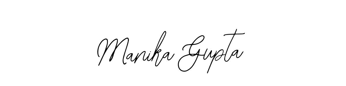 How to Draw Manika Gupta signature style? Bearetta-2O07w is a latest design signature styles for name Manika Gupta. Manika Gupta signature style 12 images and pictures png