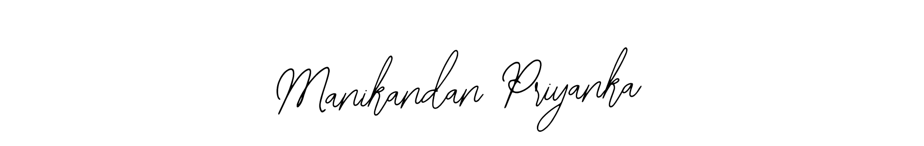 Similarly Bearetta-2O07w is the best handwritten signature design. Signature creator online .You can use it as an online autograph creator for name Manikandan Priyanka. Manikandan Priyanka signature style 12 images and pictures png